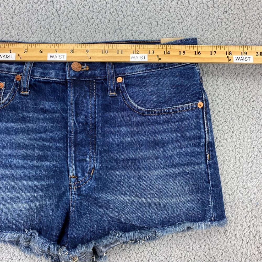 Madewell Women's The Dad Jean Short Button Fly Jean Shorts  NWT  |   Size:  27 - Picture 5 of 15